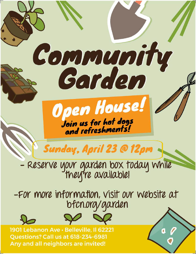 Community Garden Spring Open House